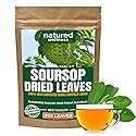 Premium Guanabana Soursop Dried Leaves 200+ Hojas De Guanabana - Wildcrafted Graviola Leaf - 100% Natural Caffeine-Free Herbal Tea Loose Leaves