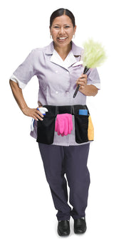 Cleaner's Helper PROFESSIONAL Tool Belt for Janitorial, Custodial, Maid, Housekeeping, Carpet Cleaning, & Cleaning