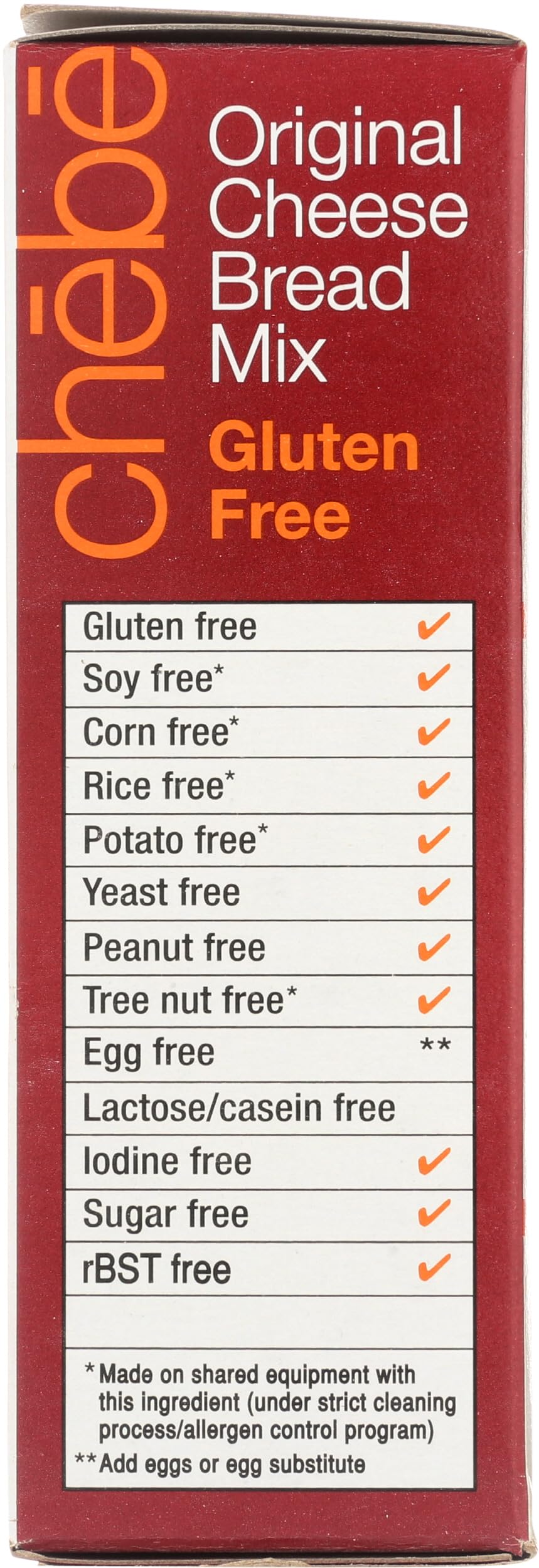 Chebe Bread, Bread Mix Wheat Free Gluten Free, 7.5 Ounce