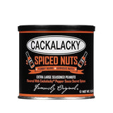 Cackalacky Famously Original Spiced Nuts - 12 oz - Roasted, Extra-Large North Carolina Peanuts, Seasoned with Fiery Pepper Sauce, Perfect for Parties