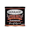 Cackalacky Famously Original Spiced Nuts - 12 oz - Roasted, Extra-Large North Carolina Peanuts, Seasoned with Fiery Pepper Sauce, Perfect for Parties