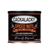 Cackalacky Famously Original Spiced Nuts - 12 oz - Roasted, Extra-Large North Carolina Peanuts, Seasoned with Fiery Pepper Sauce, Perfect for Parties