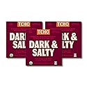 TCHO Dark & Salty 81% Dark Chocolate Bars (3 pack) |Plant Based, Organic & Fair Trade Certified Chocolate | Non GMO, Non-Dairy, Vegan, Soy Free (2.1oz