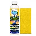 Diamond Luster Hard Water Stain Remover for Glass Shower Doors - Non Abrasive Shower Glass Cleaner for Hard Water Spots, Soap Scum & Calcium Buildup