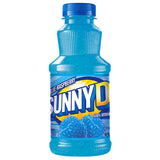 Sunny Delight Orange Fused Blue Raspberry Beverage, 16 Ounce Bottle, Pack of 12