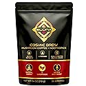 Eluna Mushroom Coffee - 7 Mushroom Blend with L-Theanine - Smooth, Creamy Taste, Calm Energy - Low Caffeine - 30 Servings