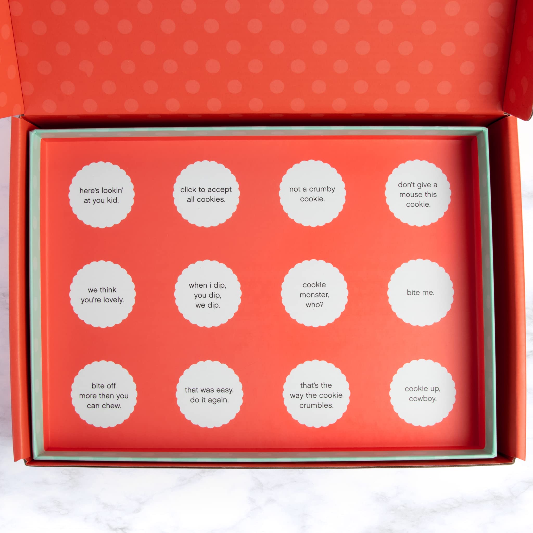A Gift Inside St. Patrick's Day Chocolate Covered Sandwich Cookies Gift Box by Love Berries