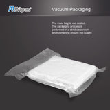 AAWipes Cleanroom Polyester Wipers 4"x4" (Bag of 400 Pcs) Double Knit 100% Polyester Wipes Lint Free Cloths with Ultra-fine Filaments, Laser Sealed