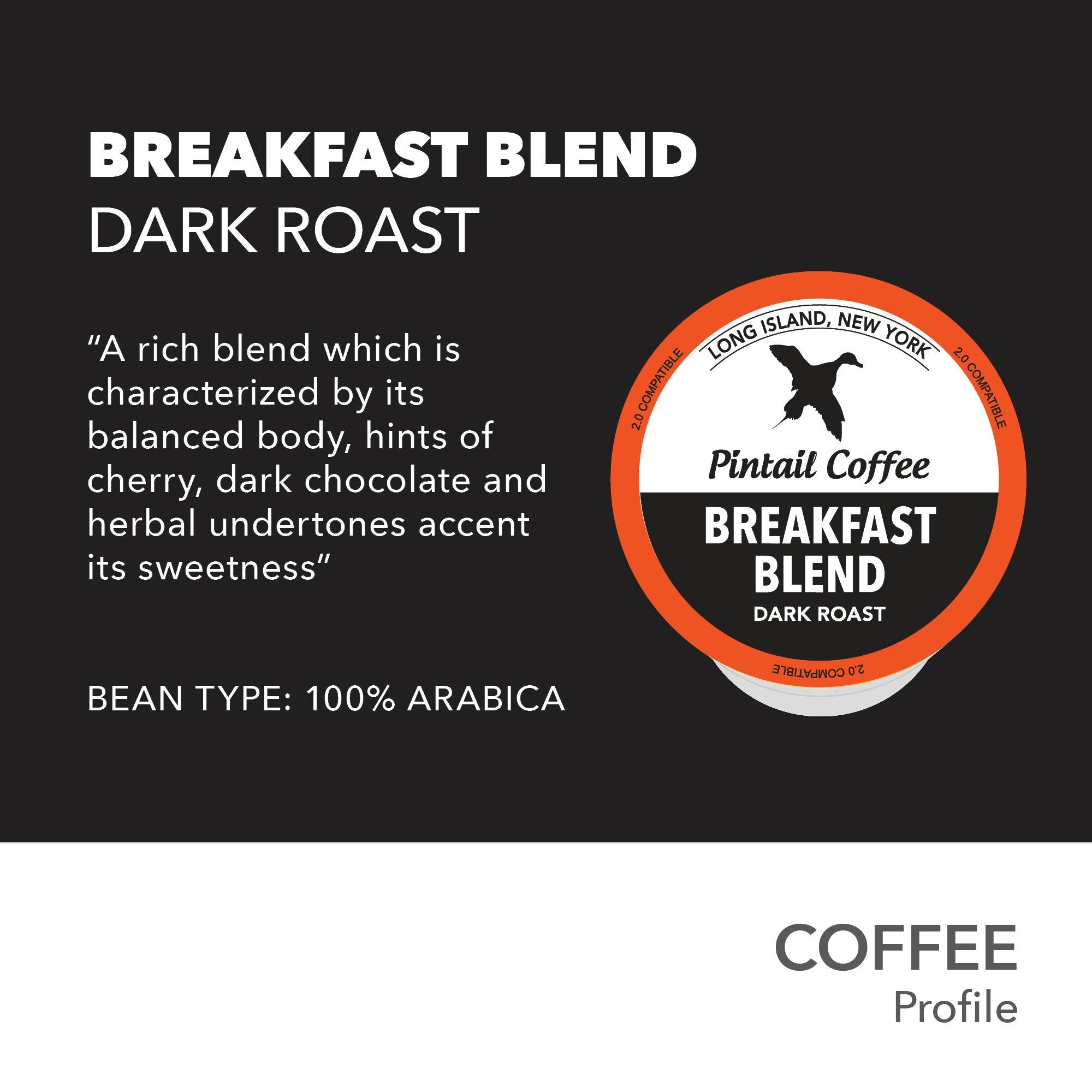 Breakfast Blend Dark Roast (Breakfast Blend Dark Roast, 12 Count)