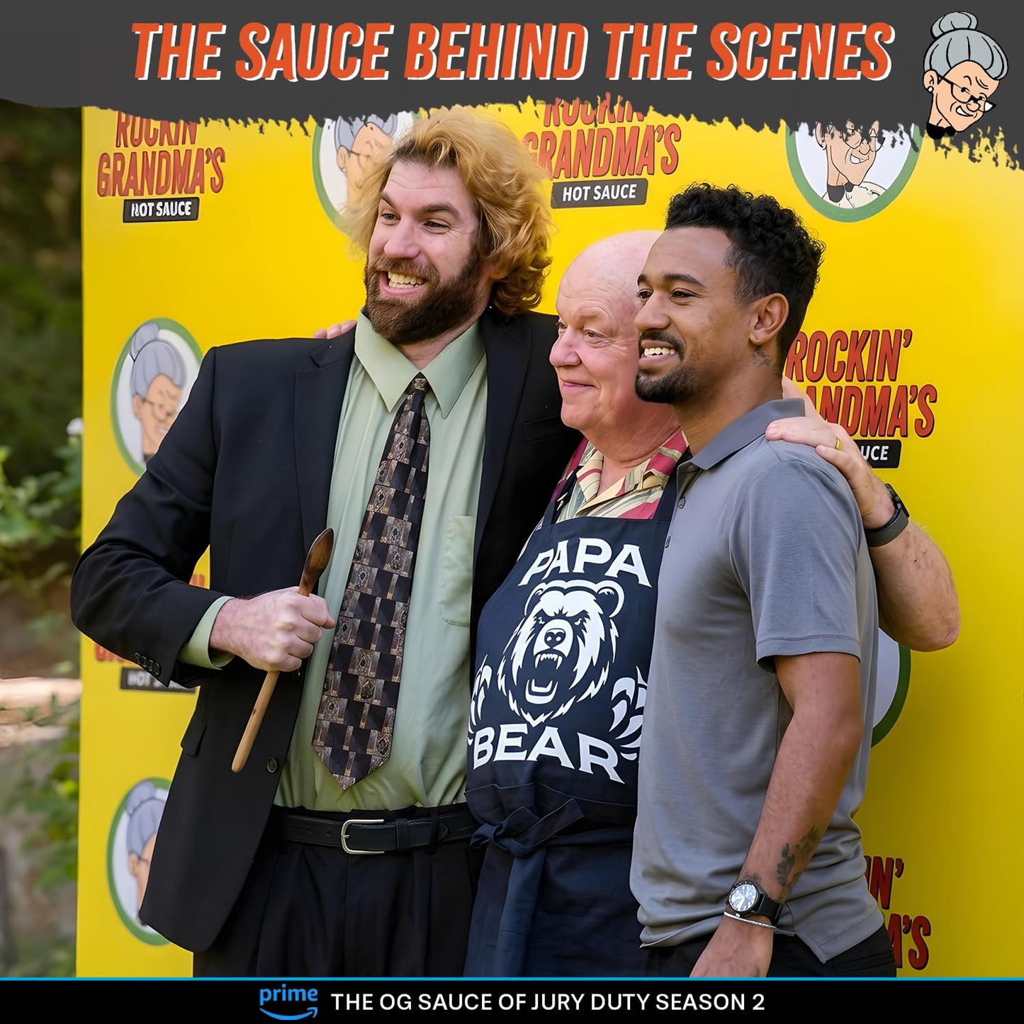 Rockin’ Grandma’s Sauce Variety Pack by Dave’s Gourmet - 4 Pack, 5 fl oz Bottles - Featured on Prime Video’s Jury Duty: Company Retreat - Includes