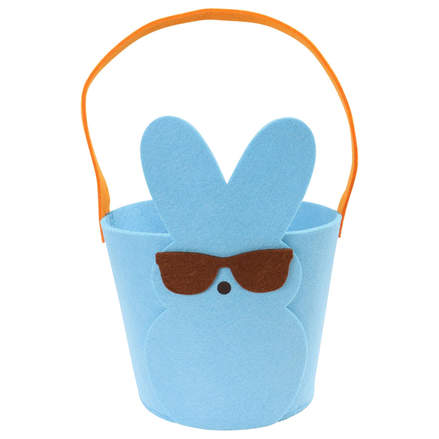 Animal Adventure | Peeps | 7” Collectible Blue Bunny Felt Basket