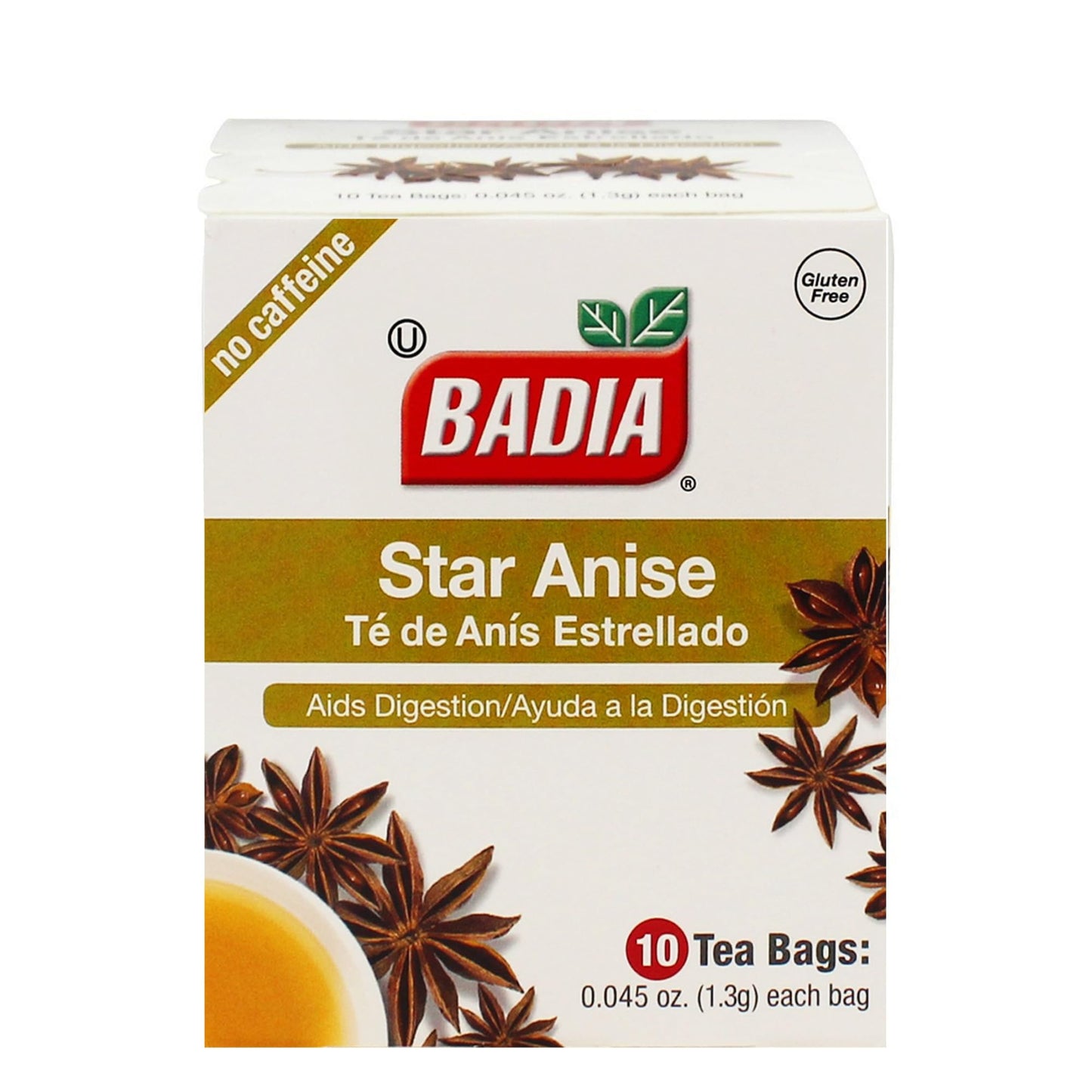 Badia - Star Anise Tea Caffeine Free - 10 Tea Bags