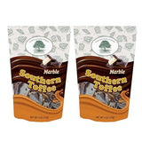 Southern Roots Sisters Ingredients - Marble Southern Toffee Chocolate - 4 Ounce Bag, Pack of 2