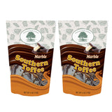 Southern Roots Sisters Ingredients - Marble Southern Toffee Chocolate - 4 Ounce Bag, Pack of 2