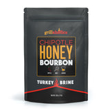 Grillaholics Chipotle Honey Bourbon Turkey Brine Kit - 16 oz Bag for Smoking, Roasting, Grilling & Deep Frying | Juicy Holiday & Thanksgiving Turkey