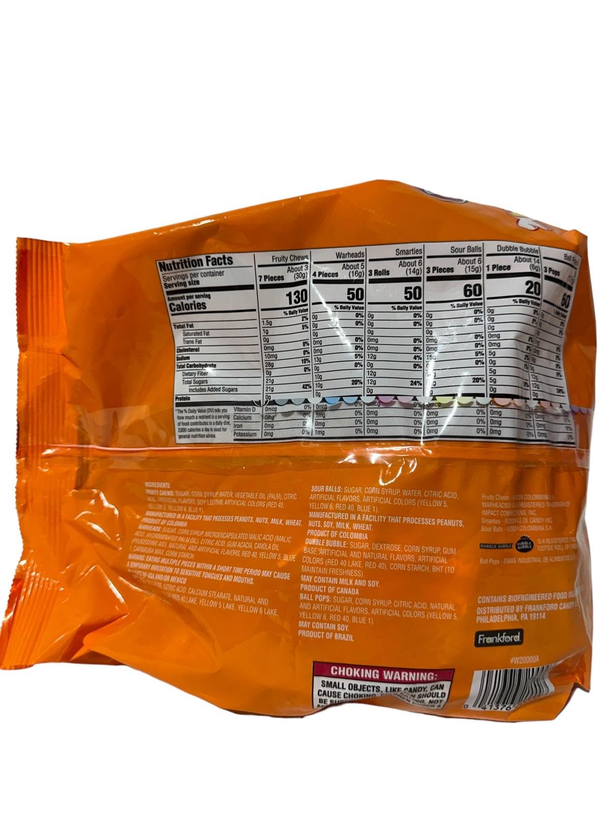 Halloween Candy Treats, Kid's Snacks for Trick or Treating, School Parties plus a B BBO Halloween souvenir pouch! (Mega Brands and a Halloween