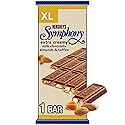 HERSHEY'S SYMPHONY Milk Chocolate, Almonds and Toffee XL, Candy Bar, 4.25 oz (16 Pieces)