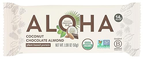 Aloha, Bar Chocolate Coconut Almond, 1.98 Ounce
