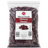 2lb Dried Whole Hibiscus Flowers and Petals, Flor de Jamaica, Sorrel Flower, Zobo Flower perfect for Tea and Mexican Agua Fresca by Mecca Foods |
