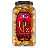Utz Pub Mix, 42 Oz. Barrel, Savory Snack Mix with a Blend of Crunchy Flavors for a Tasty Party Snack, Resealable Container, Trans-Fat Free and Kosher