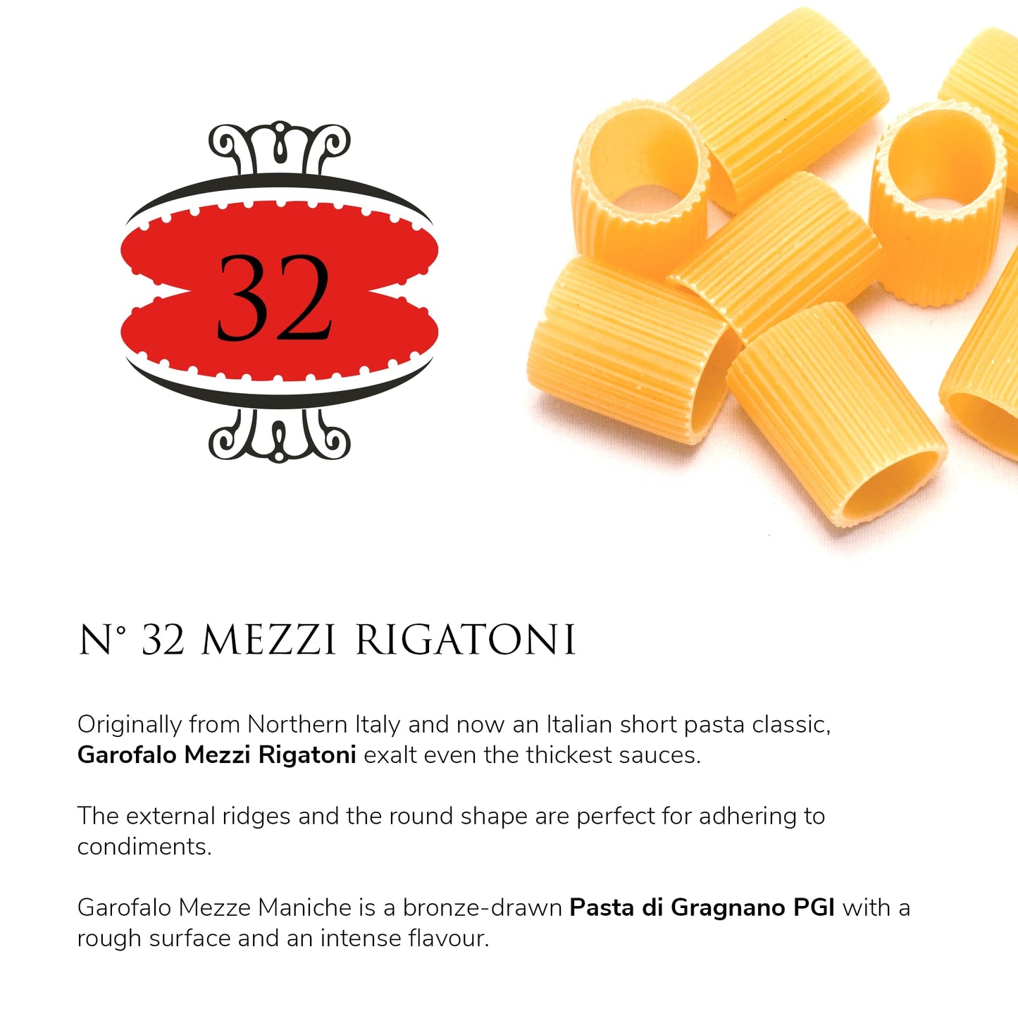 Garofalo - Mezze Maniche Rigate, 16 Ounce (4 Pack)