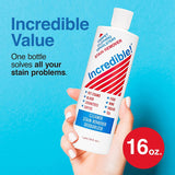 INCREDIBLE! Stain Remover - Instant Spot Remover For New and Old Stains - Blood, Red Wine, Coffee, Urine, Cosmetics, Pet Stains and Odor Eliminator