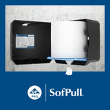 Georgia-Pacific SOFPULL CENTERPULL HIGH-CAPACITY PAPER TOWELS BY GP PRO (GEORGIA-PACIFIC), 28143, WHITE, 4 ROLLS PER CASE, 567 TOWELS PER ROLL