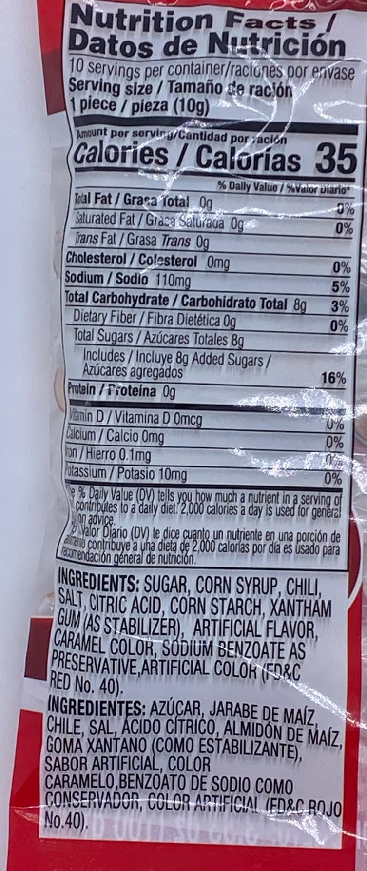 MDM SPOONS CHUCHARAS TAMARIND FLAVOR CANDY 10PC BAG 3.53OZ