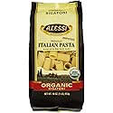 Alessi Itlaian Organic Rigatoni, 1 Pound (Pack of 12)