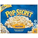 Pop Secret Microwave Popcorn, Butter, 6 Count (Pack of 6)