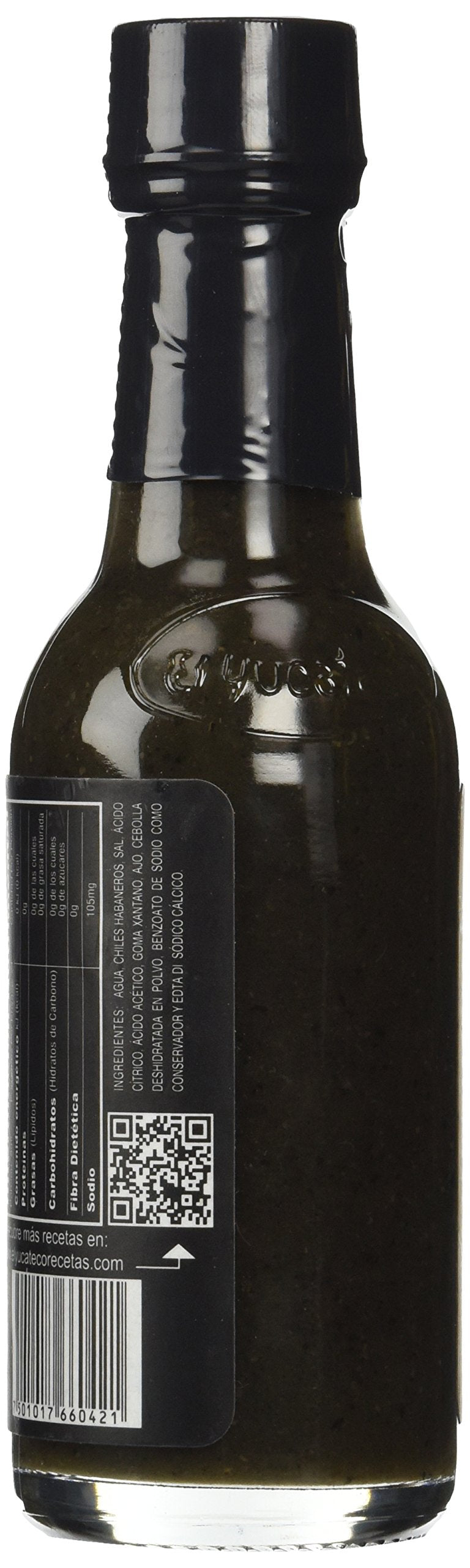 El Yucateco Black Label Reserve Hot Sauce, 4 Ounce