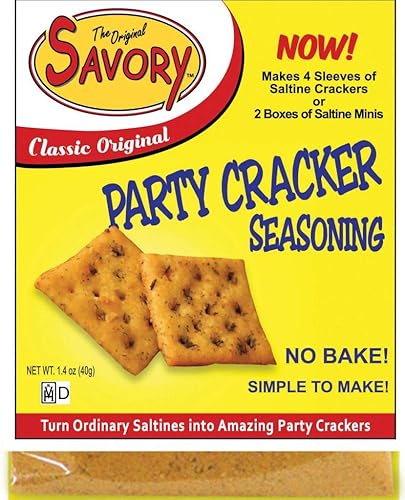 Savory Saltine Seasoning, 1.4 Ounce (Pack of 2)