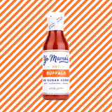 Yo Mama’s Foods Keto Hot Buffalo Dipping, Marinade & Wing Sauce - Pack of (3) - Low-Zero Carb, No Sugar Added, Whole30, Paleo, Gluten and Soy Free