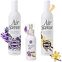 Air Scense Essential Oil Air Freshener, Non?Aerosol 7oz, 3?Pack Lavender Vanilla Bundle - Natural Air Fresheners & Odor Eliminator Sprays