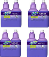 Swiffer WetJet Multi-Purpose Floor and Hardwood Cleaner Solution with Febreze Refill, Lavendar Vanilla and Comfort Scent, 1.25 Liter, OKpFMr 8 pack