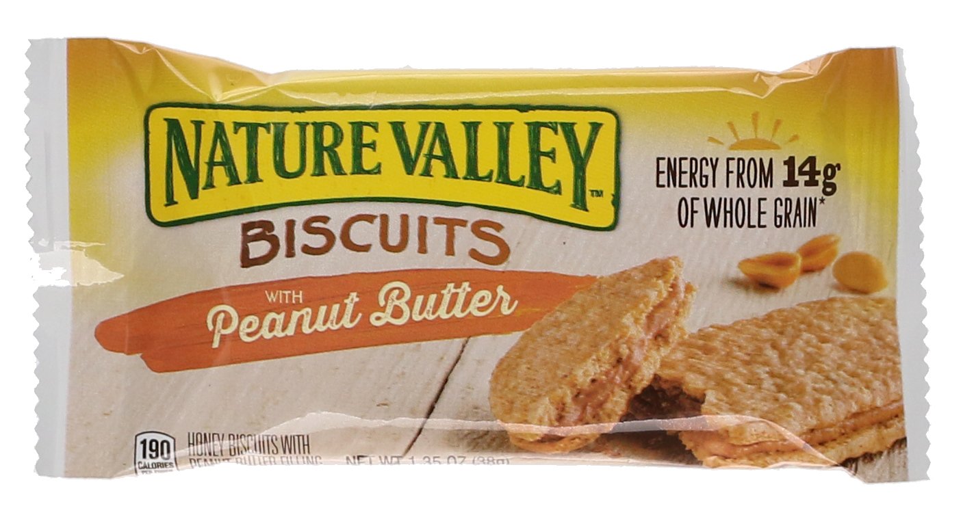 Nature Valley Biscuits, Peanut Butter, 1.35 oz