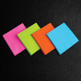 Party Essentials 2-Ply Paper Dinner Napkins, Assorted Neon Brights, 24-Count