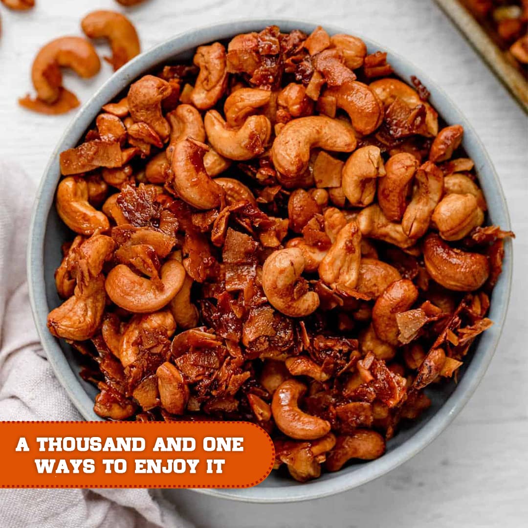 Presto Sales Cashew, "Fresh off the tree" Whole Roasted Salted 16 oz. | Awesome, Great for all ages, Vegan Friendly, Natural Healthy Snack, Delicious