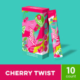 Alani Nu CHERRY TWIST Energy Sticks, Energy Drink Powder, 200mg Caffeine, Pre Workout Performance with Antioxidants, On-The-Go Drink Mix, Biotin, B