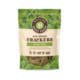 Healing Home Foods Garden Herb Gluten-Free Crackers with Almond Flour, Rosemary & Thyme, Healthy Vegan Snack, Non-GMO & High Protein Crackers