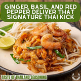 Taste of Thailand Seasoning | Non GMO Verified | Magnetic Tin | Spice Blend | 1.4oz | Crafted in Small Batches by Gustus Vitae | #28