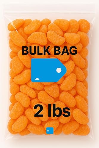 Orange Slices Jelly Candy | 2 LB Bag | Sugar Coated | Gelatin Free 636382