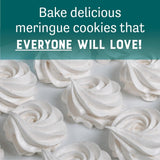 Judee's Gluten Free Complete Meringue Powder Mix - Royal Icing Mix & Cookie Decorating Supplies - Meringue Powder for Cookies & Pies - 11.4 Oz