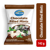 Arcor Chocolate Filled Mints - Sweet, Delicious & Individually Wrapped Hard Candy from South America, Perfect for Parties, Events, and Everyday Treats