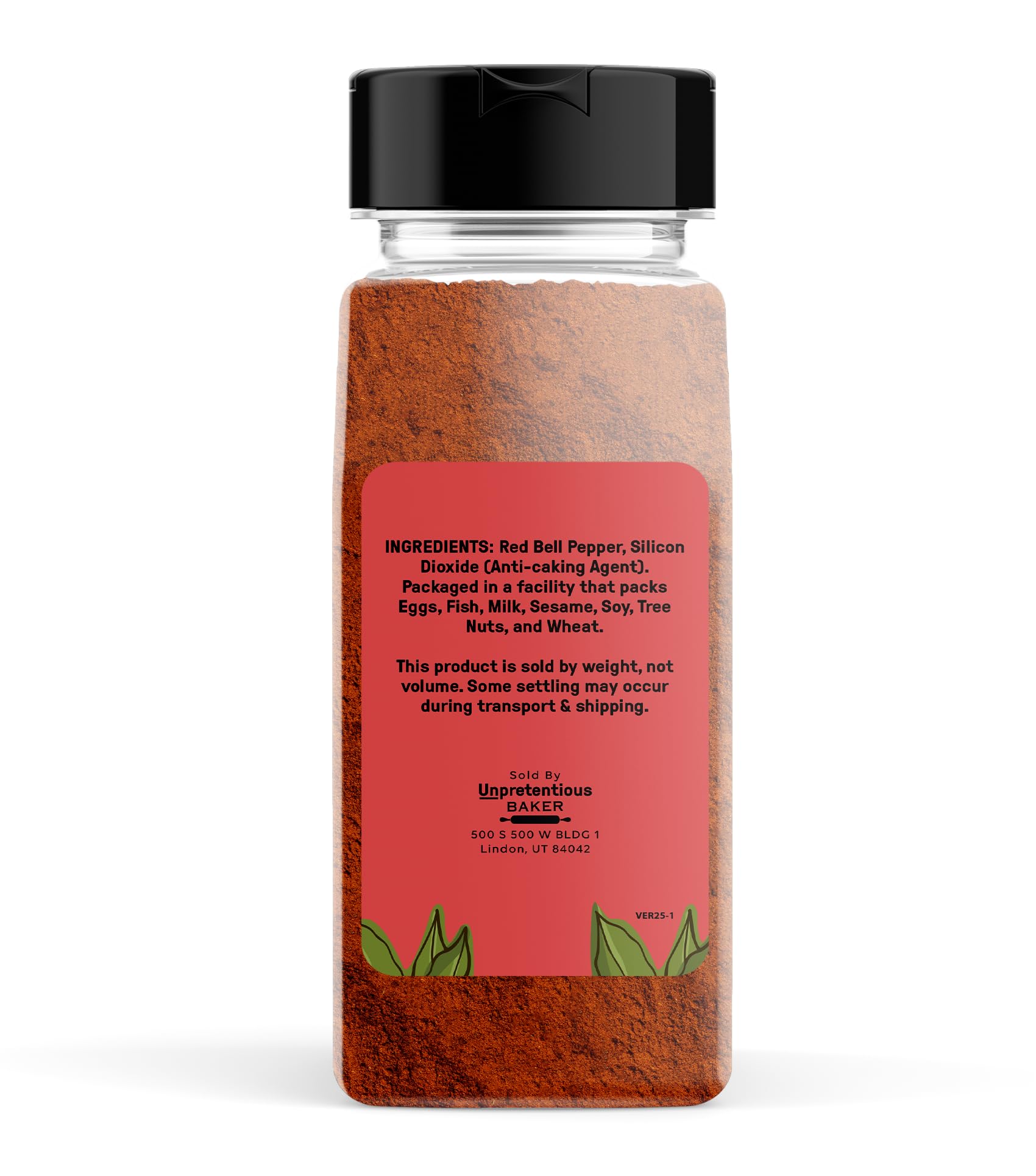 Unpretentious Red Bell Pepper Powder, 2 Cups, Fine Ground, Sweet & Tangy, Soups & Stews, Flavorful