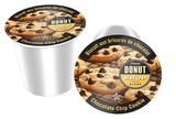Authentic Donut Shop Blend Chocolate Chip Cookie Single Cup Coffee for Keurig K Cup Brewers, 24Count