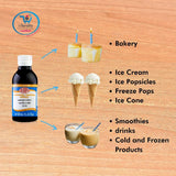 Deiman Artificial Food Flavoring Vanilla Concentrate 1-692 D-15 (4 fl.oz.)