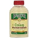 Beaver Brand Cream Style Horseradish, 12-Ounce Squeezable Bottles (Pack of 6)