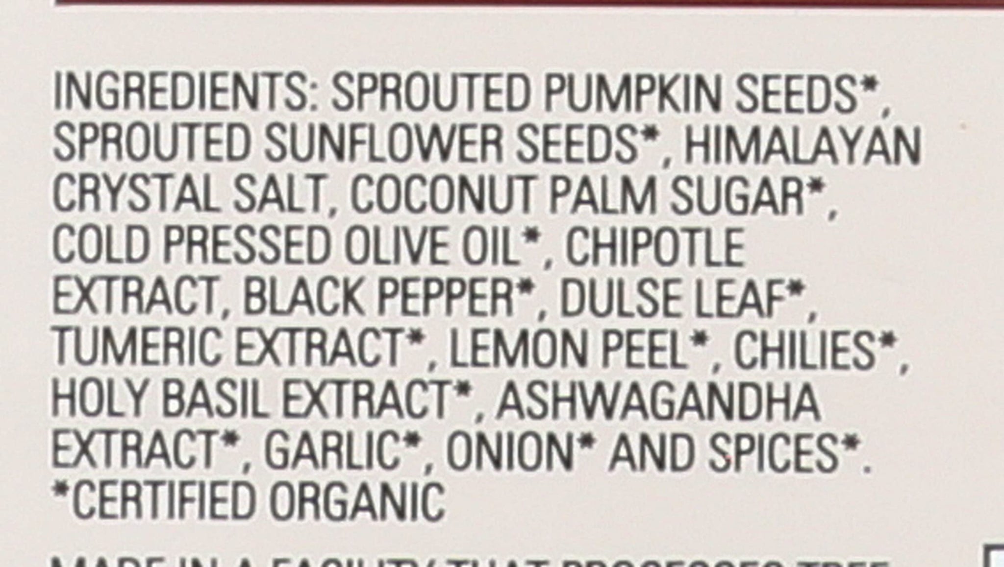 Living Intentions, Seeds Smokey BBQ Organic, 8 Ounce
