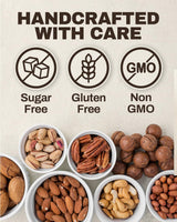 SteadyCrunch Clean Energy Trail Mix Variety Pack - Assorted Mixed Nuts & Dried Fruit - Non-GMO, Vegan & Gluten Free - Healthy Lunch Snacks & Snack